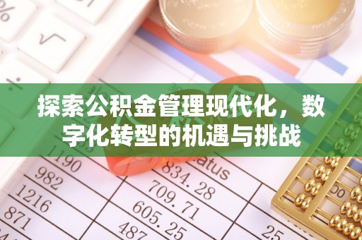 雨花台探索公积金管理现代化，数字化转型的机遇与挑战