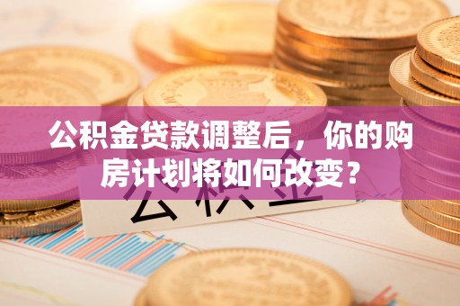雨花台公积金贷款调整后，你的购房计划将如何改变？