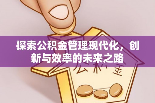 雨花台探索公积金管理现代化，创新与效率的未来之路