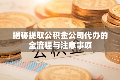 雨花台揭秘提取公积金公司代办的全流程与注意事项
