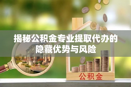 雨花台揭秘公积金专业提取代办的隐藏优势与风险