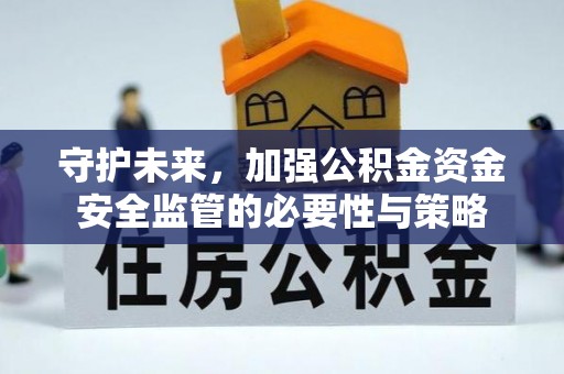 雨花台守护未来，加强公积金资金安全监管的必要性与策略