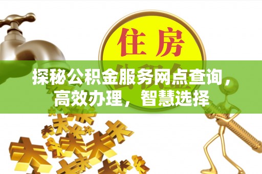 雨花台探秘公积金服务网点查询，高效办理，智慧选择
