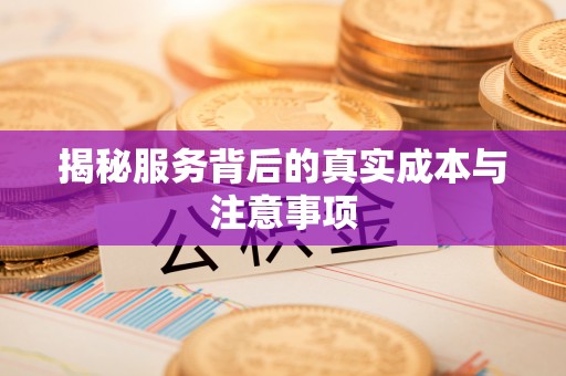 雨花台揭秘服务背后的真实成本与注意事项
