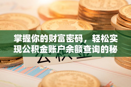 雨花台掌握你的财富密码，轻松实现公积金账户余额查询的秘诀