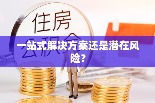雨花台一站式解决方案还是潜在风险？